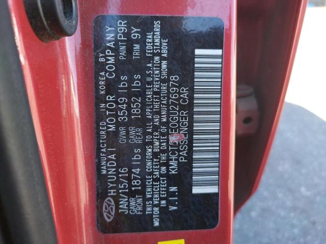 Photo 10 from auction – 2016 HYUNDAI ACCENT SE with VIN KMHCT5AE0GU276978