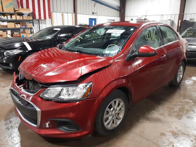 Photo 2 from auction – 2017 CHEVROLET SONIC LT with VIN 1G1JD5SG0H4124900