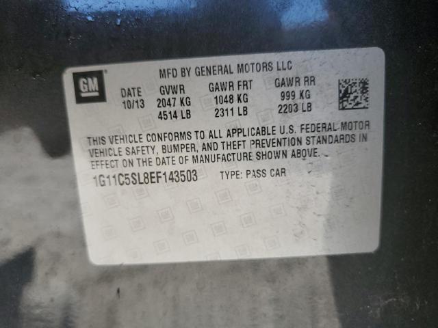 Photo 10 from auction – 2014 CHEVROLET MALIBU 1LT with VIN 1G11C5SL8EF143503