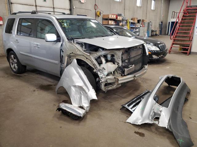 HONDA PILOT EXL 2013 with VIN 5FNYF4H53DB042596 - Photo from auction