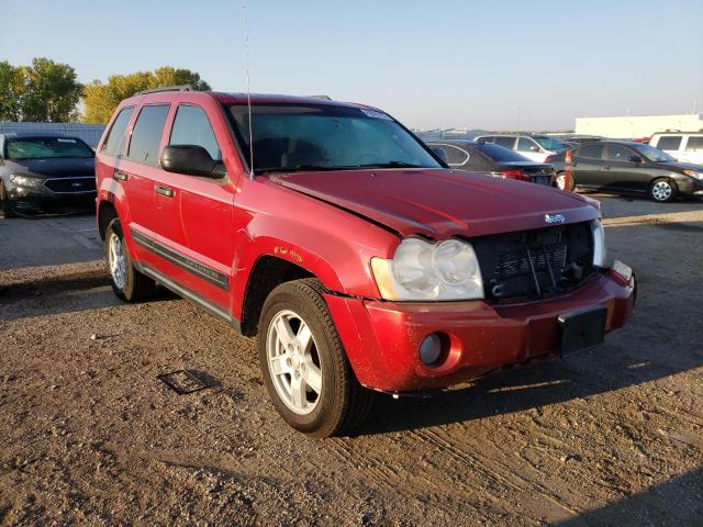 JEEP GRAND CHER 2005 with VIN 1J4GR48K85C565436 - Photo from auction