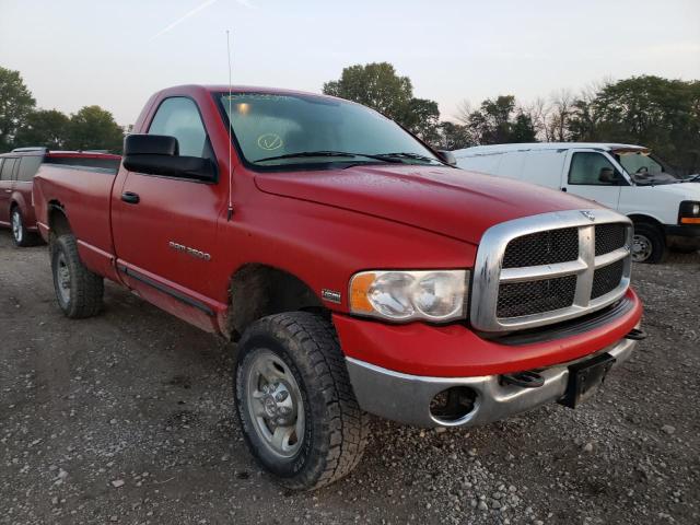 DODGE RAM 2500 S 2005 with VIN 3D7KS26D25G798616 - Photo from auction