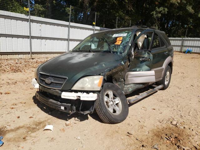 Photo 2 from auction – 2004 KIA SORENTO EX with VIN KNDJD733245273747