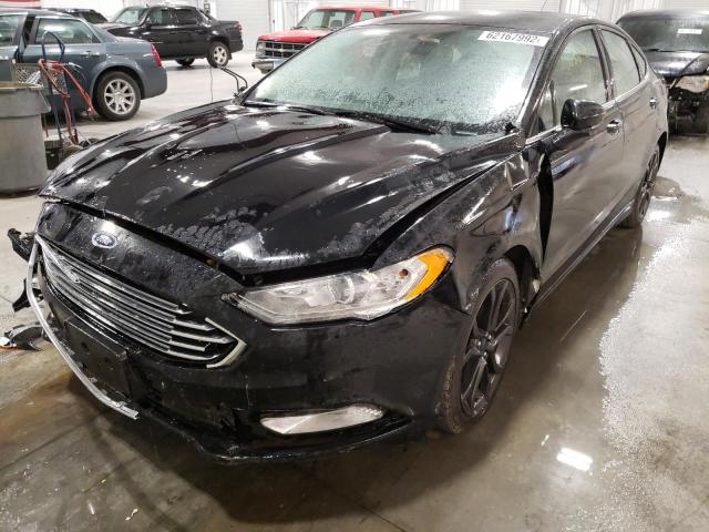 Photo 2 from auction – 2018 FORD FUSION SE with VIN 3FA6P0HD8JR253104