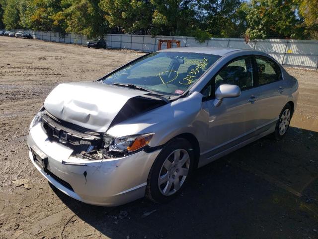 Photo 2 from auction – 2008 HONDA CIVIC LX with VIN 2HGFA16528H313575