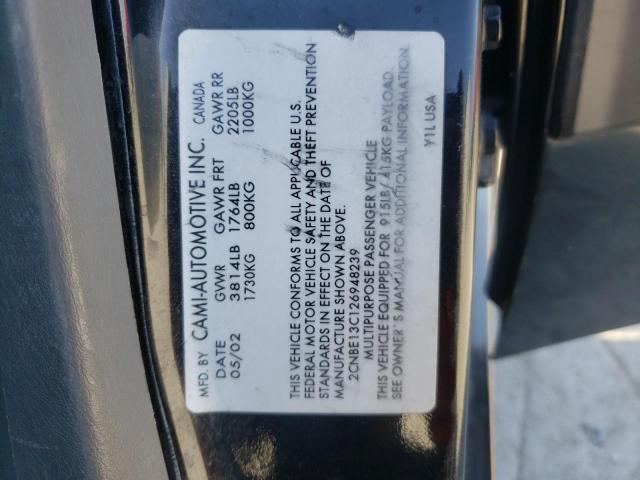 Photo 10 from auction – 2002 CHEVROLET TRACKER with VIN 2CNBE13C126948239