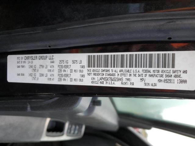 Photo 10 from auction – 2011 JEEP LIBERTY LI with VIN 1J4PN5GK7BW523045