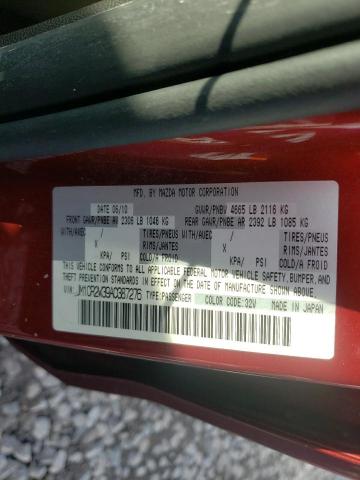 Photo 10 from auction – 2010 MAZDA 5 with VIN JM1CR2W39A0387276