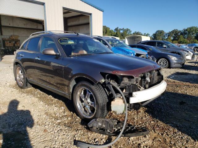 INFINITI FX35 2005 with VIN JNRAS08W05X205517 - Photo from auction