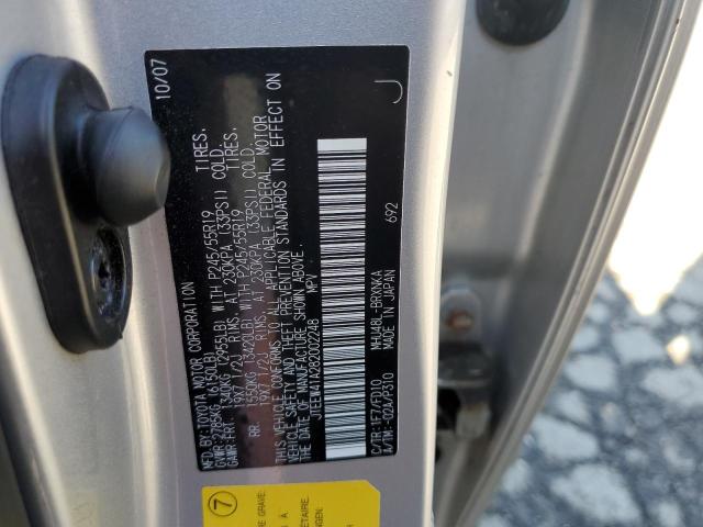 Photo 10 from auction – 2008 TOYOTA HIGHLANDER with VIN JTEEW41A282002248