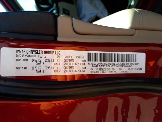 Photo 10 from auction – 2014 JEEP GRAND CHER with VIN 1C4RJFBG2EC112595