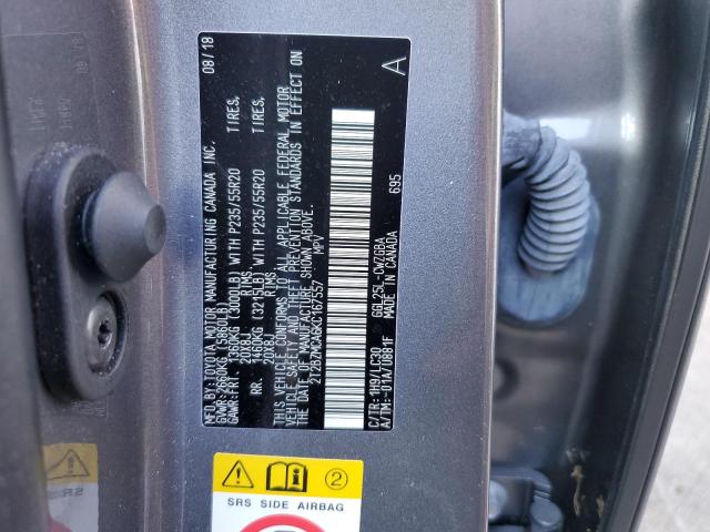 Photo 10 from auction – 2019 LEXUS RX 350 BAS with VIN 2T2BZMCA6KC167557