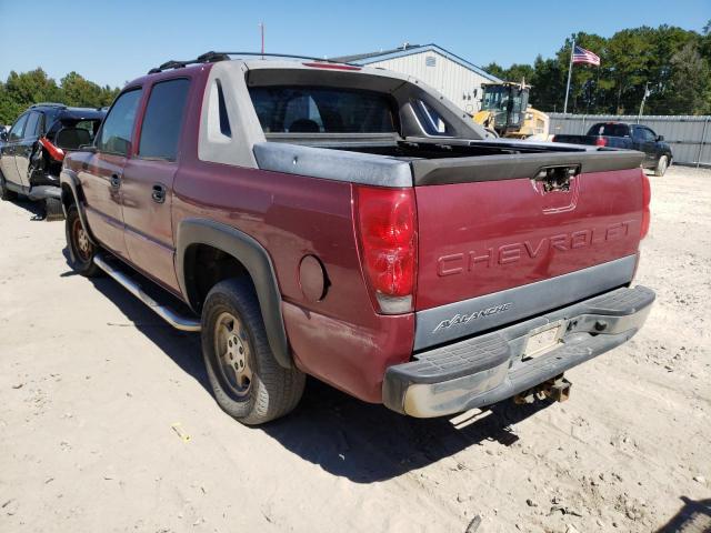 Photo 3 from auction – 2004 CHEVROLET AVALANCHE with VIN 3GNEK12T34G178751