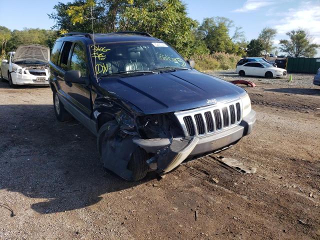 JEEP GRAND CHER 2002 with VIN 1J8GW38S92C219571 - Photo from auction