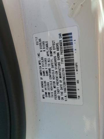 Photo 10 from auction – 2017 HONDA ACCORD EXL with VIN 1HGCT2B87HA003780