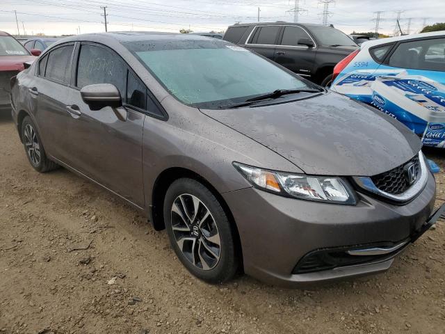 HONDA CIVIC EX 2014 with VIN 19XFB2F86EE013170 - Photo from auction