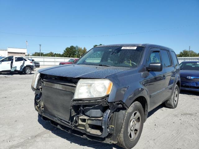 Photo 2 from auction – 2014 HONDA PILOT LX with VIN 5FNYF3H20EB019682