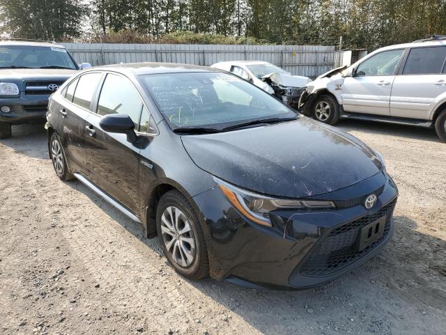TOYOTA COROLLA LE 2021 with VIN JTDEAMDE2MJ012764 - Photo from auction