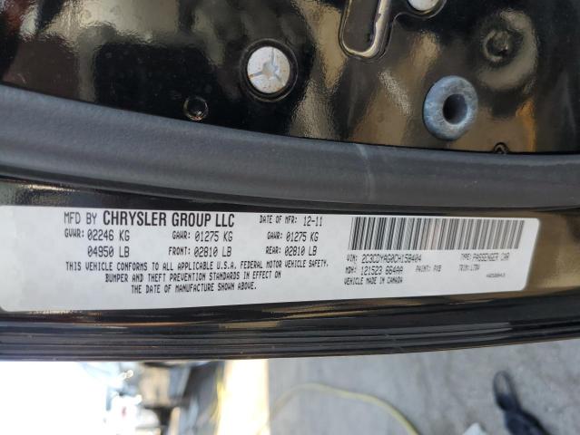 Photo 10 from auction – 2012 DODGE CHALLENGER with VIN 2C3CDYAG0CH158404