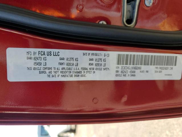 Photo 10 from auction – 2019 DODGE CHARGER SC with VIN 2C3CDXGJ1KH662066
