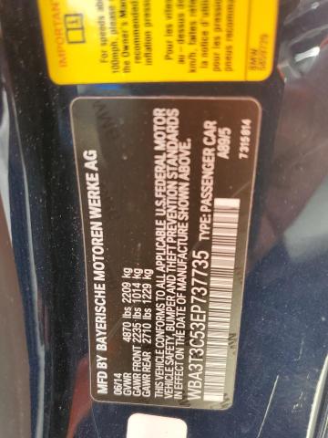 Photo 10 from auction – 2014 BMW 435 I with VIN WBA3T3C53EP737735