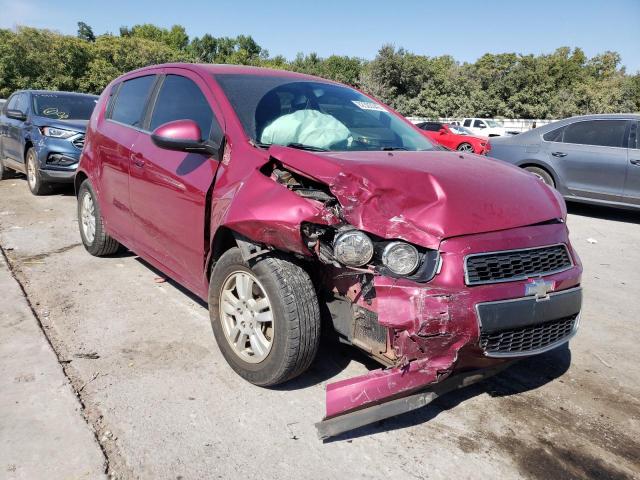 CHEVROLET SONIC LT 2014 with VIN 1G1JC6SH3E4131711 - Photo from auction