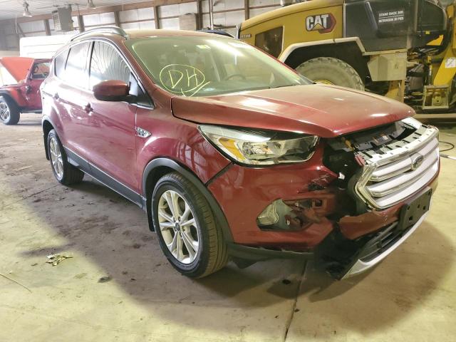 FORD ESCAPE SE 2018 with VIN 1FMCU0GD4JUC26672 - Photo from auction