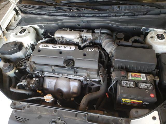 Photo 7 from auction – 2008 KIA RIO BASE with VIN KNADE123986309620