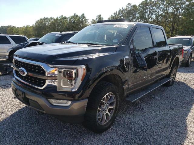 Photo 2 from auction – 2021 FORD F150 SUPER with VIN 1FTFW1E83MFA77705