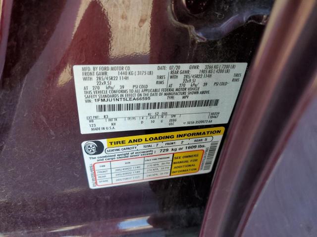 Photo 10 from auction – 2020 FORD EXPEDITION with VIN 1FMJU1NT5LEA66595