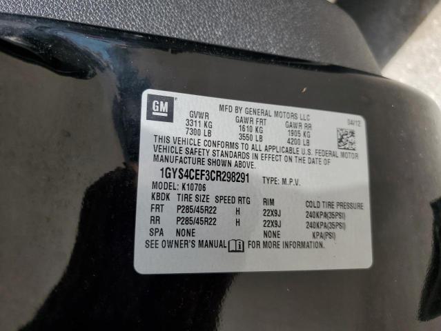 Photo 10 from auction – 2012 CADILLAC ESCALADE P with VIN 1GYS4CEF3CR298291