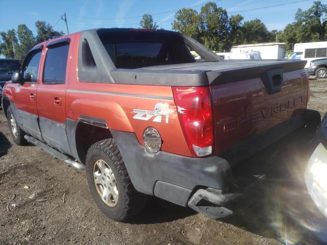 Photo 3 from auction – 2003 CHEVROLET AVALANCHE with VIN 3GNEK13T23G228262