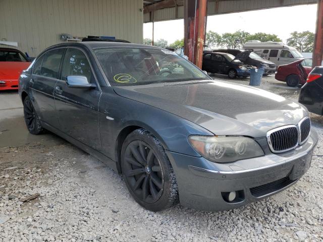 BMW 750 LI 2008 with VIN WBAHN83598DT77499 - Photo from auction