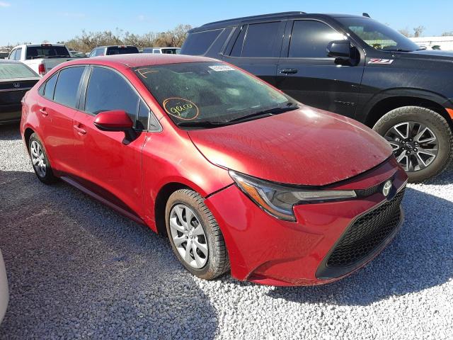 TOYOTA COROLLA LE 2020 with VIN 5YFEPRAEXLP093636 - Photo from auction