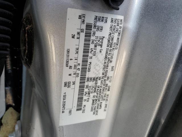 Photo 10 from auction – 2013 FORD FOCUS SE with VIN 1FADP3F26DL199766
