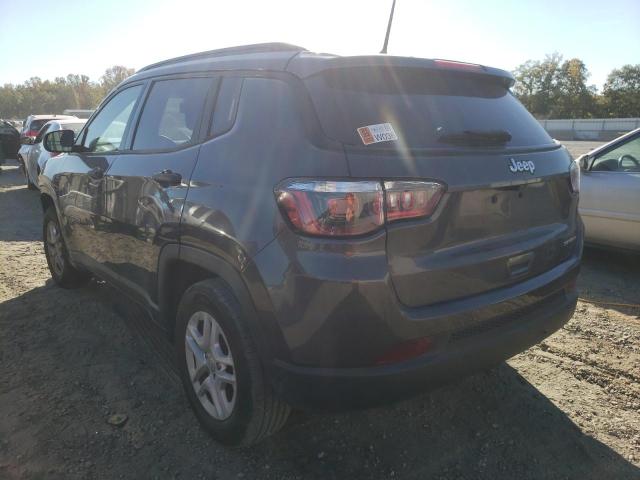 Photo 3 from auction – 2018 JEEP COMPASS SP with VIN 3C4NJCAB9JT211125