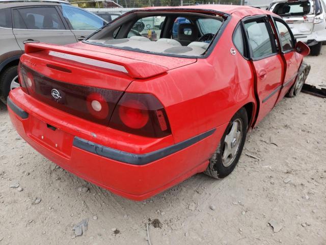 Photo 4 from auction – 2000 CHEVROLET IMPALA LS with VIN 2G1WH55K7Y9166875