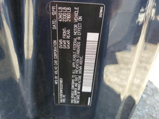 Photo 10 from auction – 2012 VOLVO C30 T5 with VIN YV1672MK5C2279851