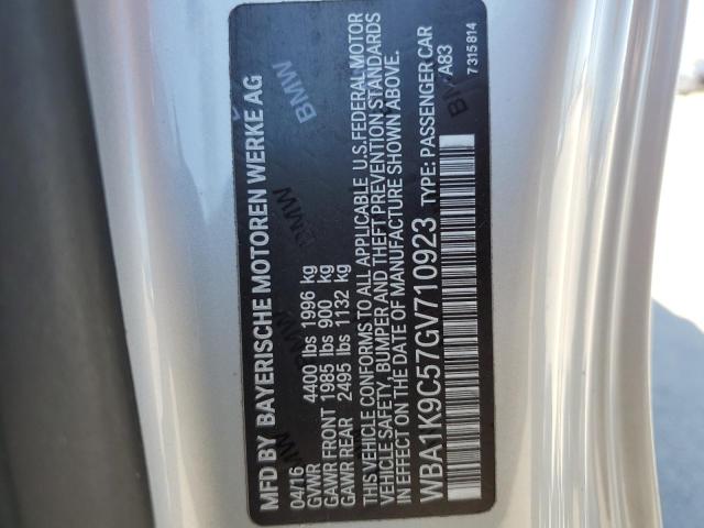 Photo 10 from auction – 2016 BMW 228 I SULE with VIN WBA1K9C57GV710923