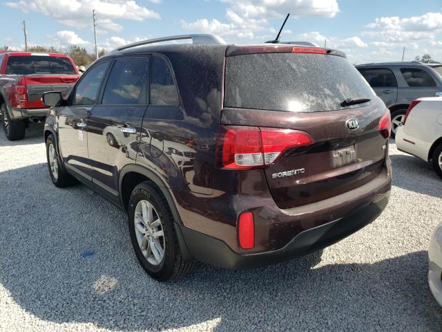 Photo 3 from auction – 2015 KIA SORENTO LX with VIN 5XYKT3A64FG660050