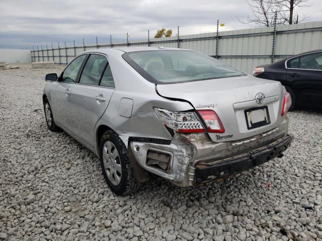 Photo 3 from auction – 2011 TOYOTA CAMRY BASE with VIN 4T4BF3EK1BR138940