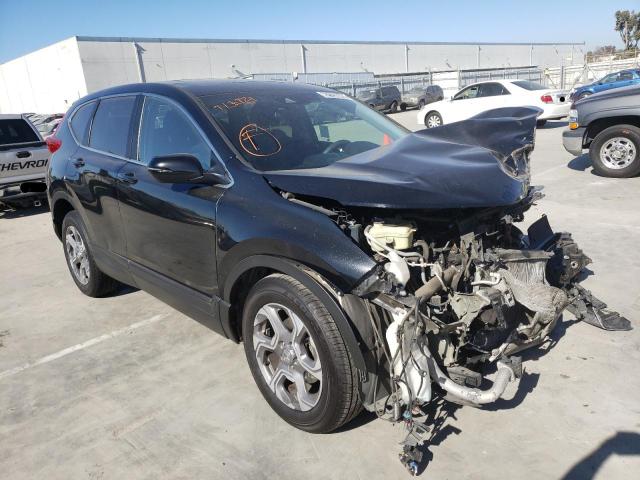 HONDA CR-V EX 2017 with VIN 7FARW1H59HE009664 - Photo from auction