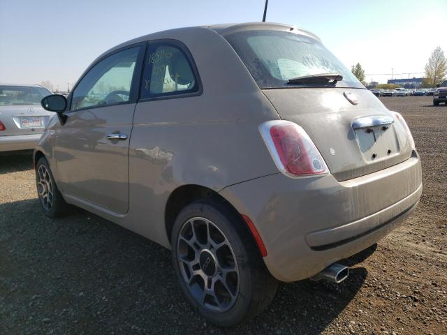 Photo 3 from auction – 2012 FIAT 500 POP with VIN 3C3CFFAR5CT348741