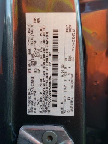 Photo 10 from auction – 2017 FORD ESCAPE SE with VIN 1FMCU0G98HUA99303