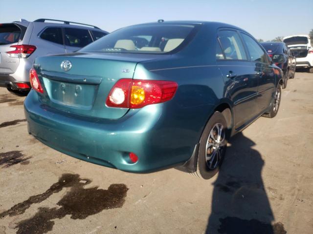 Photo 4 from auction – 2009 TOYOTA COROLLA BA with VIN 2T1BU40E79C177907
