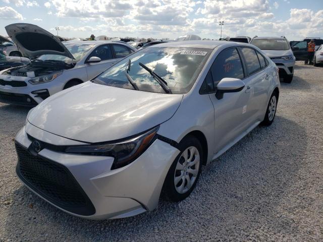 Photo 2 from auction – 2021 TOYOTA COROLLA LE with VIN 5YFEPMAE2MP158371