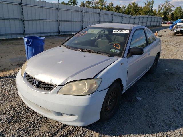 Photo 2 from auction – 2005 HONDA CIVIC LX with VIN 1HGEM22565L009419