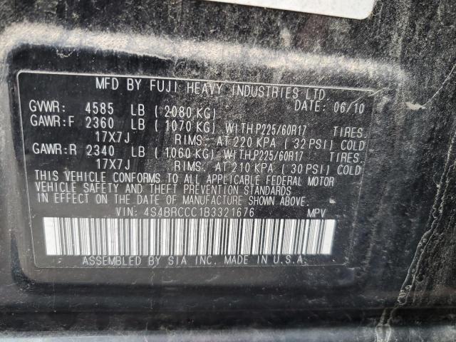 Снимка 10 от търг – 2011 SUBARU OUTBACK 2. с VIN 4S4BRCCC1B3321676