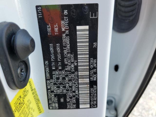 Photo 10 from auction – 2017 LEXUS GX 460 with VIN JTJBM7FX2H5159186