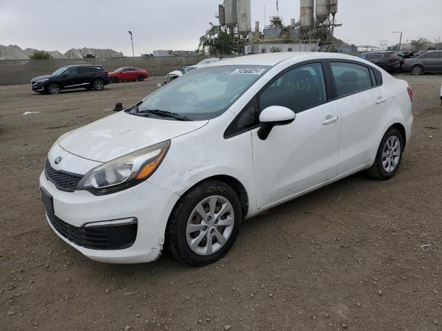 KIA RIO LX 2016 with VIN KNADM4A38G6572718 - Photo from auction